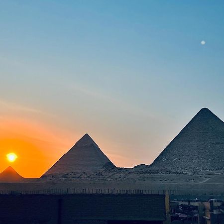 Ferienwohnung Horus Pyramids View Kairo Exterior foto