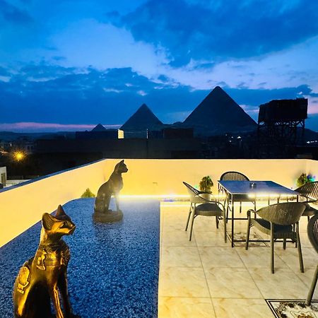Ferienwohnung Horus Pyramids View Kairo Exterior foto