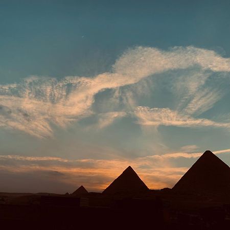 Ferienwohnung Horus Pyramids View Kairo Exterior foto