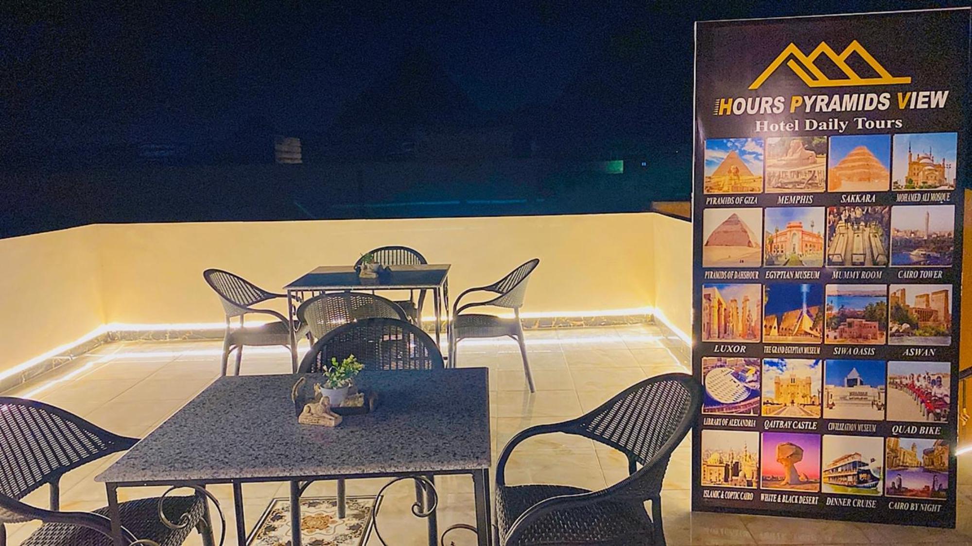 Ferienwohnung Horus Pyramids View Kairo Exterior foto