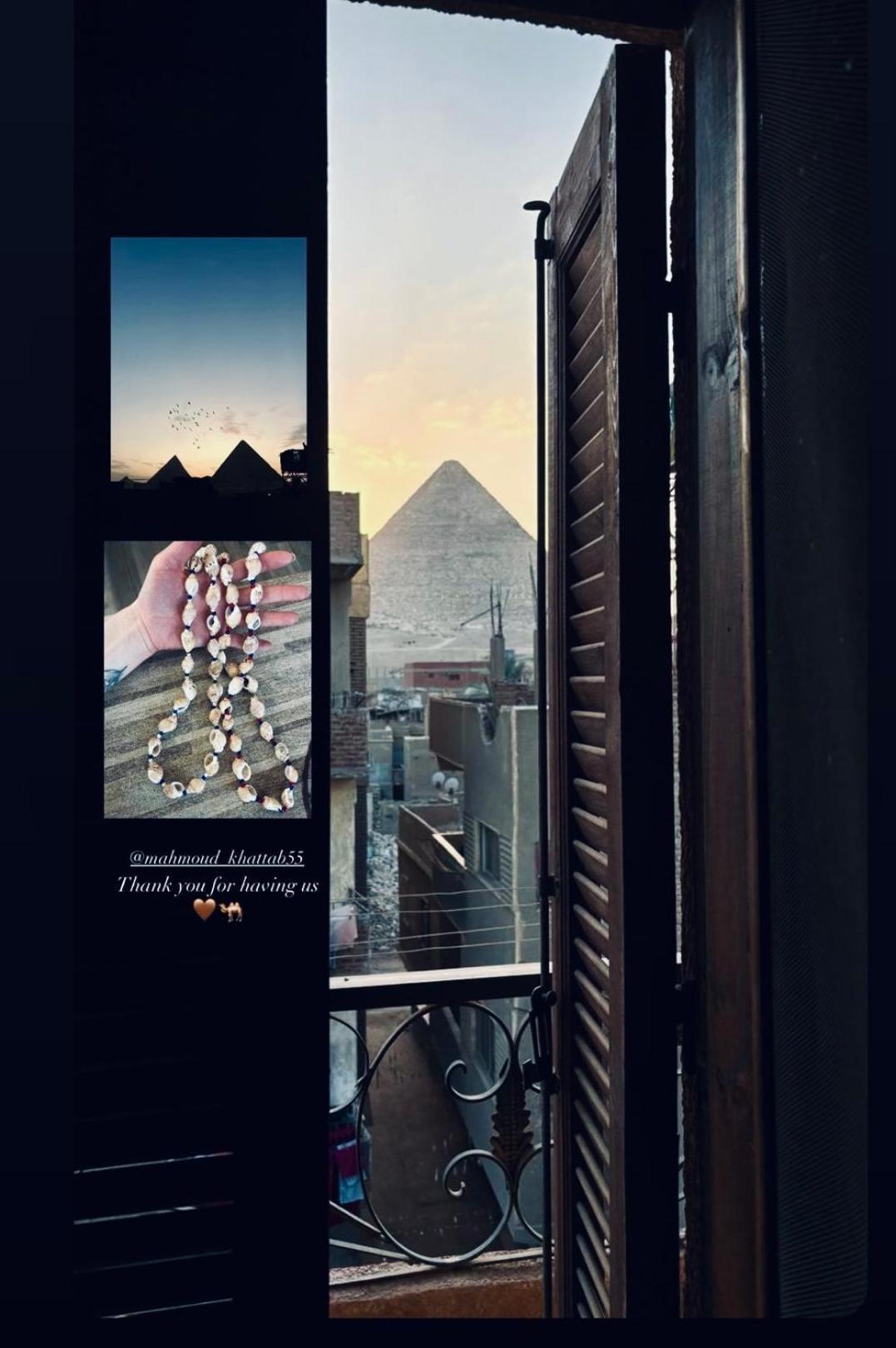 Ferienwohnung Horus Pyramids View Kairo Exterior foto