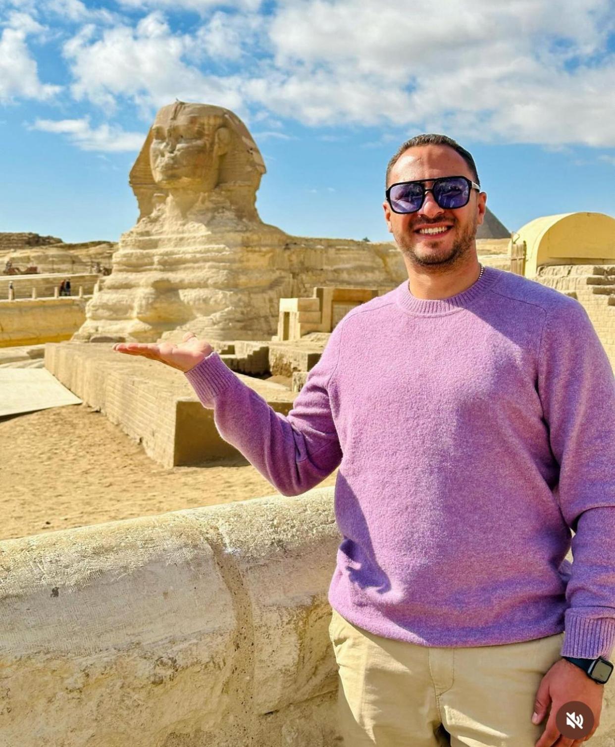 Ferienwohnung Horus Pyramids View Kairo Exterior foto
