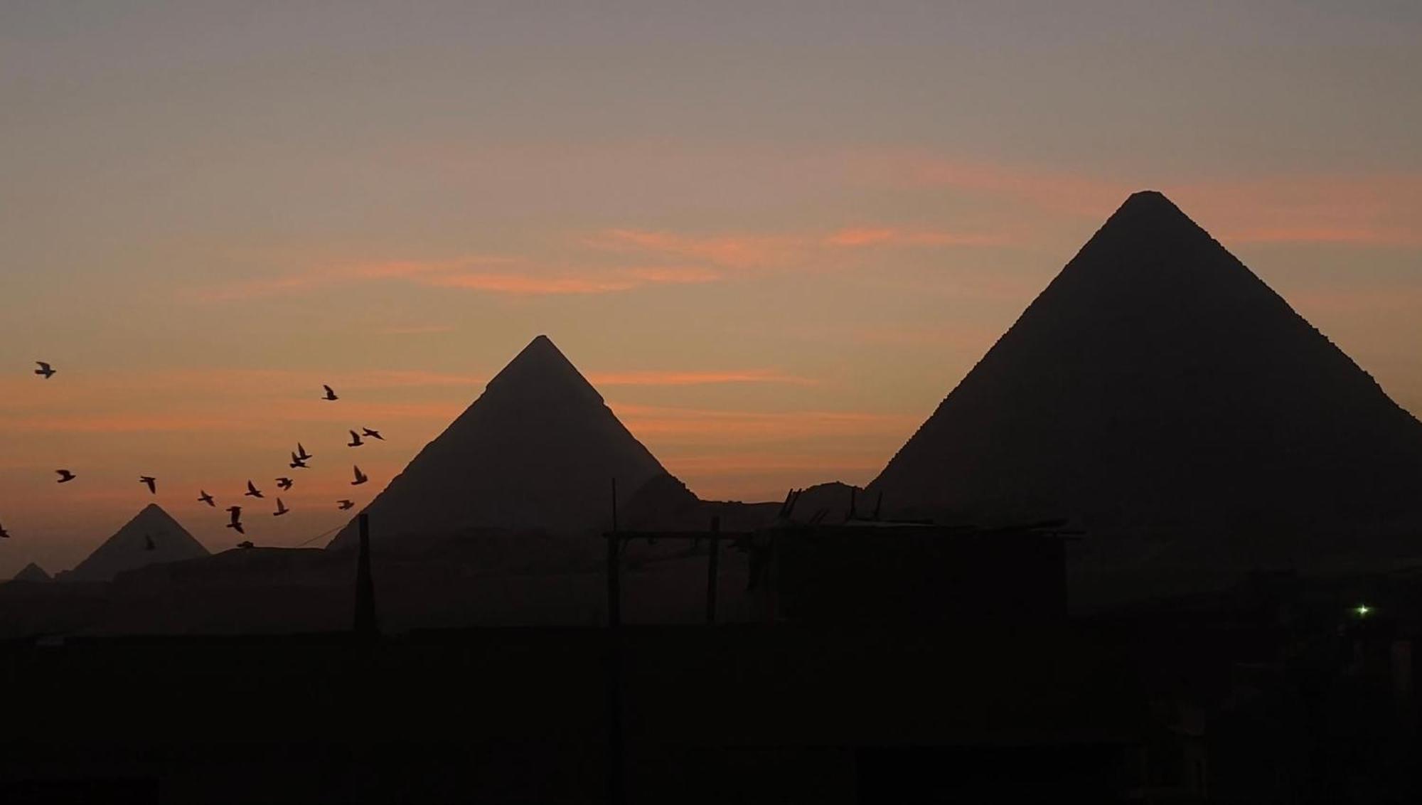 Ferienwohnung Horus Pyramids View Kairo Exterior foto