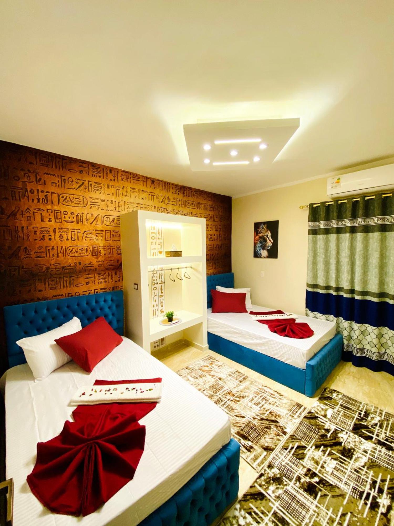 Ferienwohnung Horus Pyramids View Kairo Exterior foto