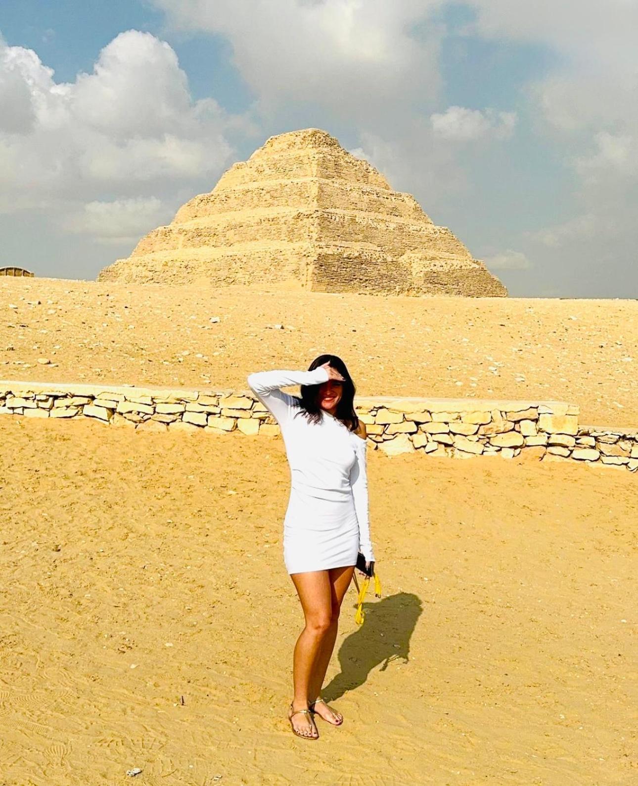 Ferienwohnung Horus Pyramids View Kairo Exterior foto